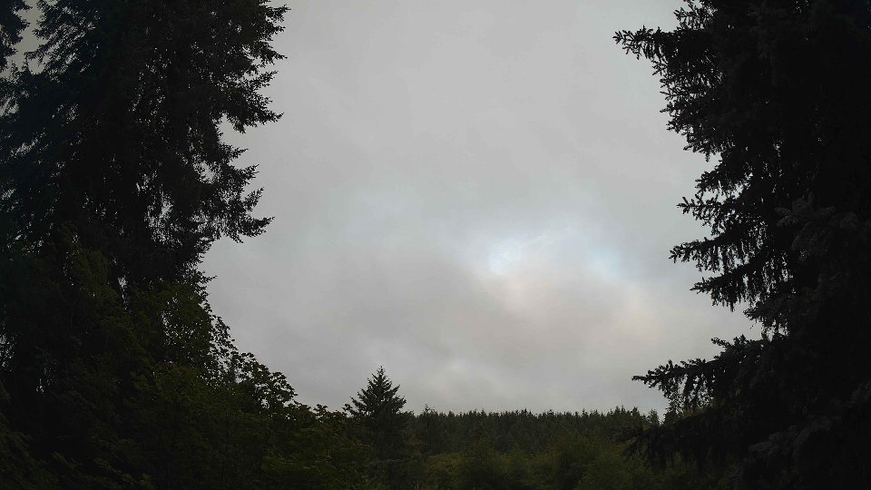 Pacific Northwest skyline timelapse frame from Jul 9th, 2026 at 6:00 AM