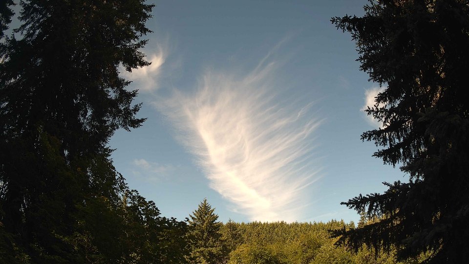 Pacific Northwest skyline timelapse frame from Jul 9th, 2026 at 9:30 AM