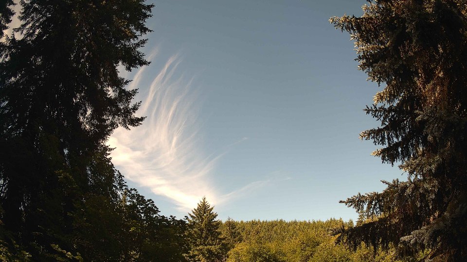 Pacific Northwest skyline timelapse frame from Jul 9th, 2026 at 9:45 AM