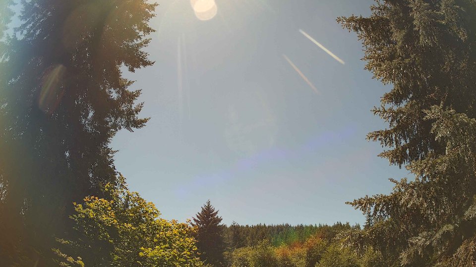 Pacific Northwest skyline timelapse frame from Jul 9th, 2026 at 1:45 PM