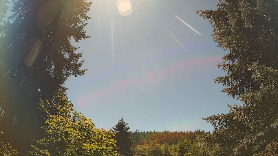 Pacific Northwest skyline timelapse frame from Jul 9th, 2026 at 2:00 PM