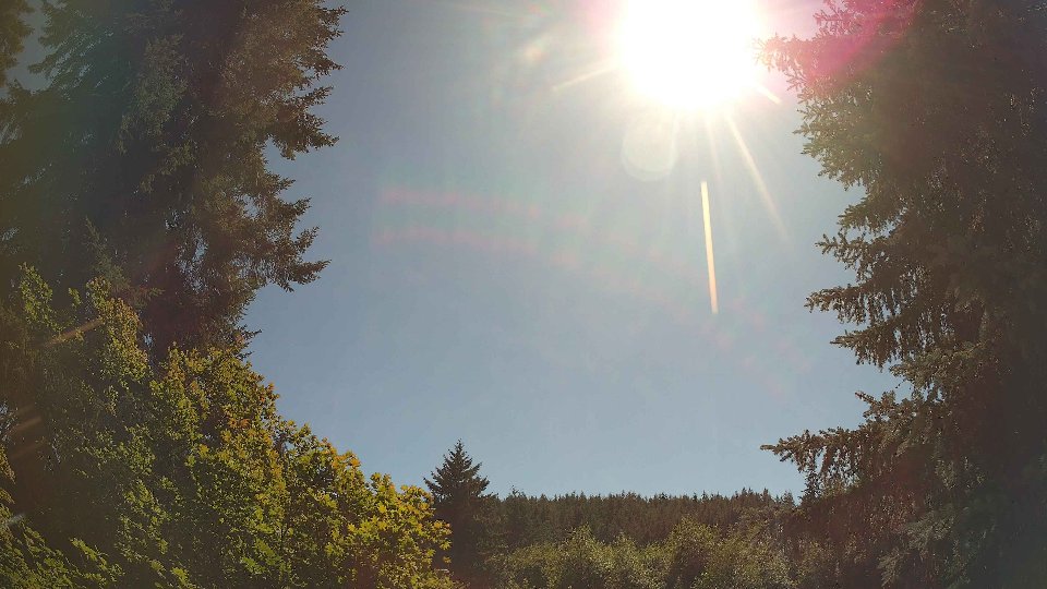 Pacific Northwest skyline timelapse frame from Jul 9th, 2026 at 4:00 PM