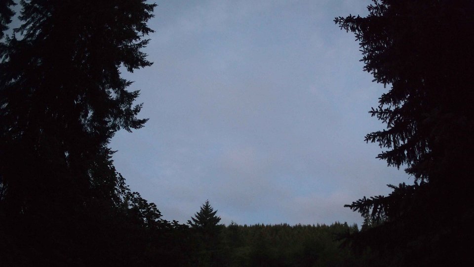 Pacific Northwest skyline timelapse frame from Jul 9th, 2026 at 5:00 AM