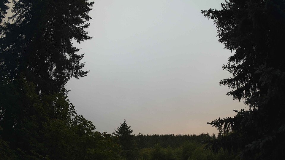 Pacific Northwest skyline timelapse frame from Jul 10th, 2026 at 6:00 AM