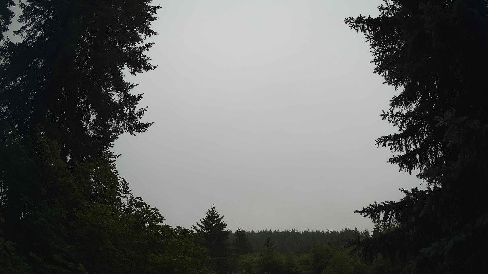Pacific Northwest skyline timelapse frame from Jul 10th, 2026 at 7:45 AM