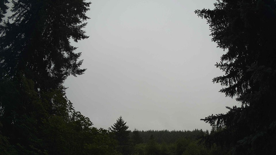 Pacific Northwest skyline timelapse frame from Jul 10th, 2026 at 8:00 AM