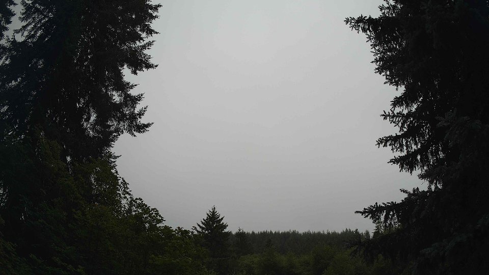 Pacific Northwest skyline timelapse frame from Jul 10th, 2026 at 8:15 AM