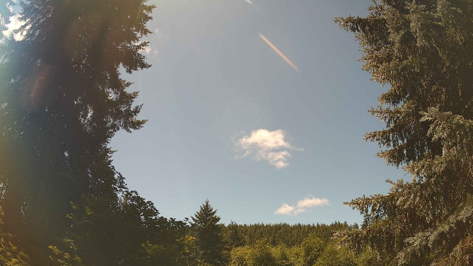 Pacific Northwest skyline timelapse frame from Jul 10th, 2026 at 1:00 PM