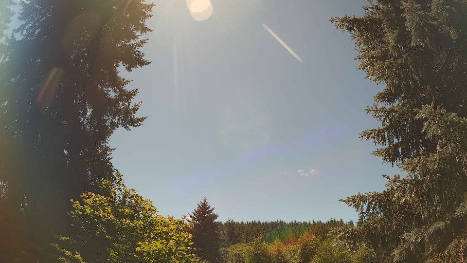 Pacific Northwest skyline timelapse frame from Jul 10th, 2026 at 1:45 PM