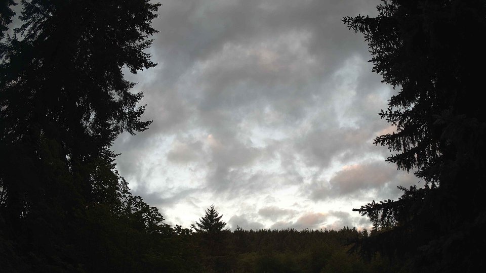 Pacific Northwest skyline timelapse frame from Jul 11th, 2026 at 5:45 AM
