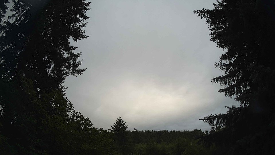 Pacific Northwest skyline timelapse frame from Jul 11th, 2026 at 7:30 AM