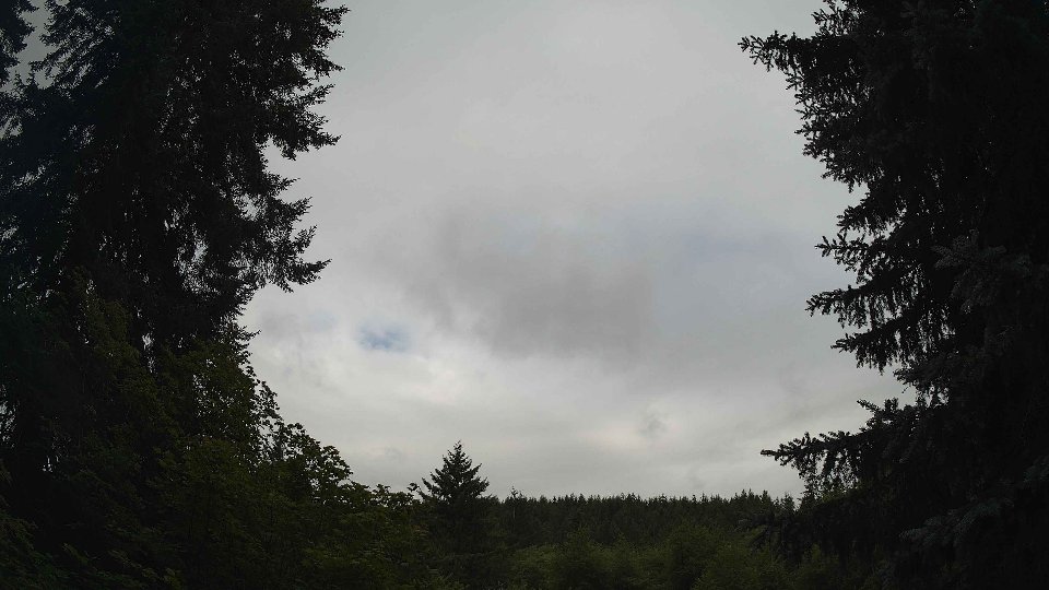 Pacific Northwest skyline timelapse frame from Jul 11th, 2026 at 9:15 AM