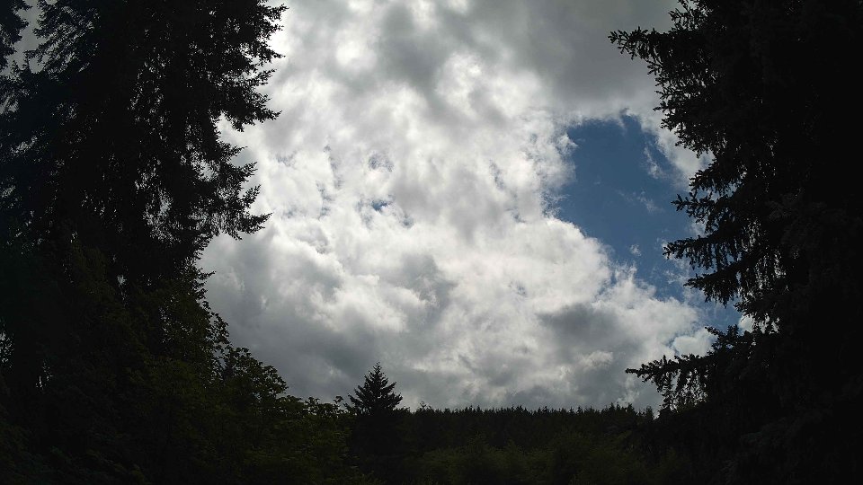 Pacific Northwest skyline timelapse frame from Jul 11th, 2026 at 2:45 PM