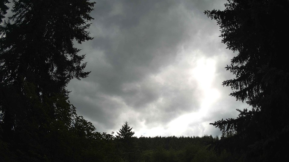 Pacific Northwest skyline timelapse frame from Jul 11th, 2026 at 3:45 PM