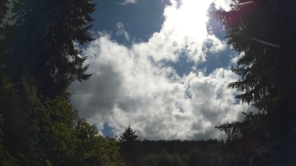 Pacific Northwest skyline timelapse frame from Jul 11th, 2026 at 4:00 PM