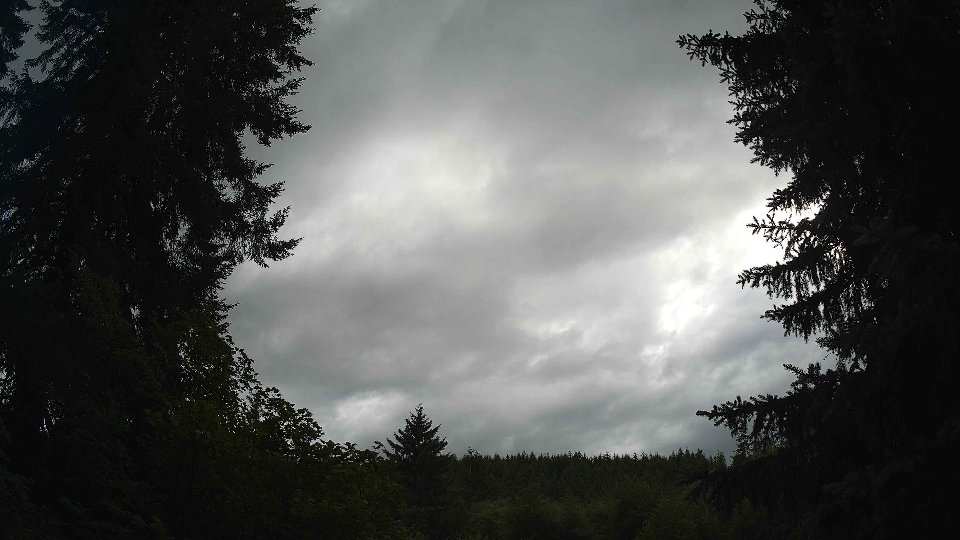 Pacific Northwest skyline timelapse frame from Jul 11th, 2026 at 5:45 PM