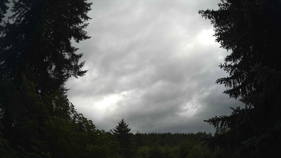 Pacific Northwest skyline timelapse frame from Jul 11th, 2026 at 6:00 PM