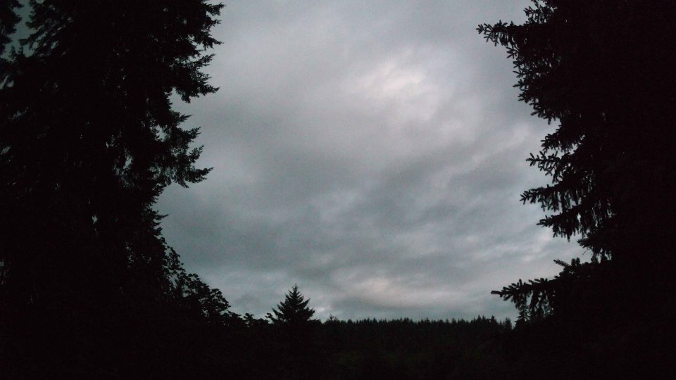 Pacific Northwest skyline timelapse frame from Jul 11th, 2026 at 5:00 AM
