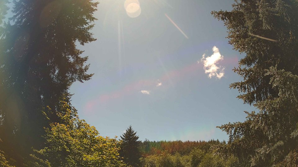 Pacific Northwest skyline timelapse frame from Jul 12th, 2026 at 2:00 PM