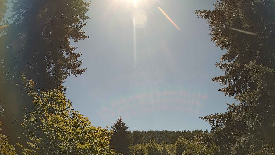 Pacific Northwest skyline timelapse frame from Jul 12th, 2026 at 2:45 PM