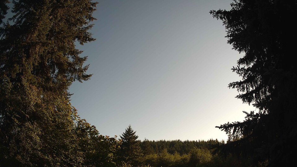 Pacific Northwest skyline timelapse frame from Jul 12th, 2026 at 6:45 PM