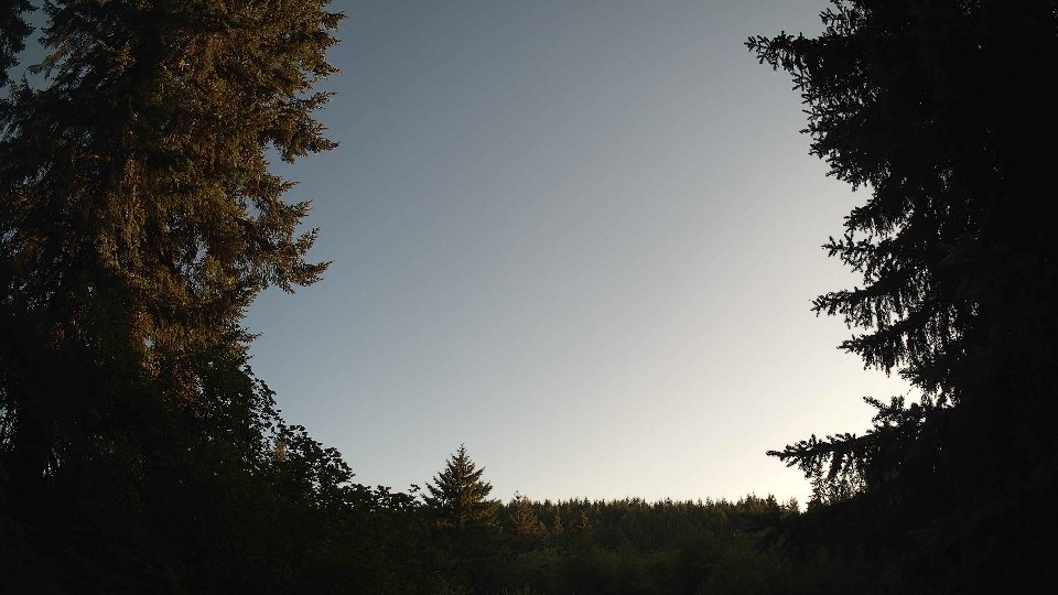 Pacific Northwest skyline timelapse frame from Jul 12th, 2026 at 7:45 PM