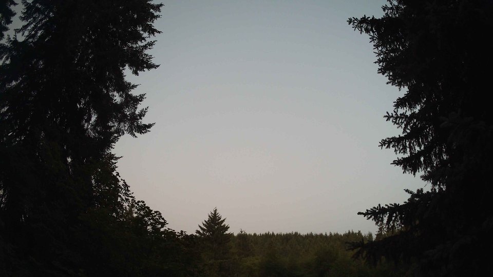 Pacific Northwest skyline timelapse frame from Jul 13th, 2026 at 5:15 AM