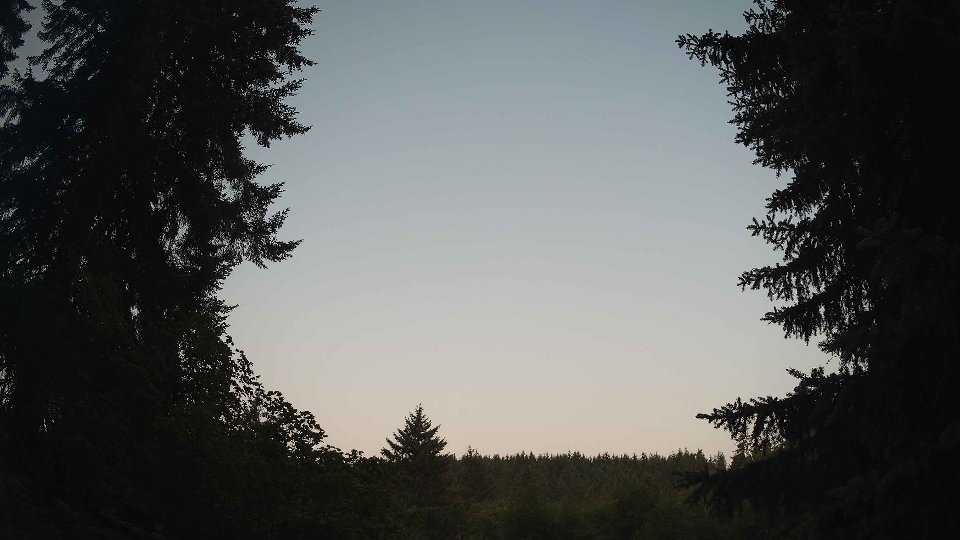 Pacific Northwest skyline timelapse frame from Jul 13th, 2026 at 5:30 AM