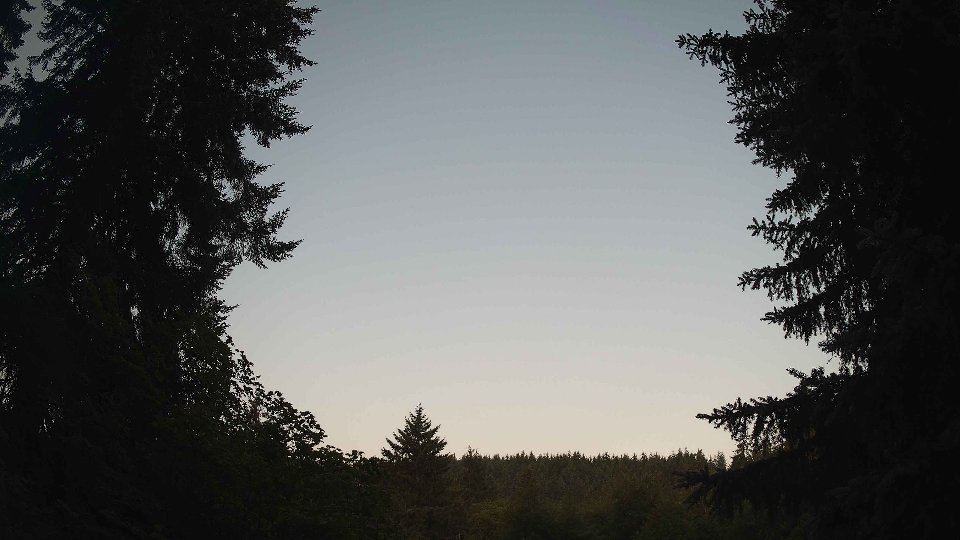 Pacific Northwest skyline timelapse frame from Jul 13th, 2026 at 5:45 AM
