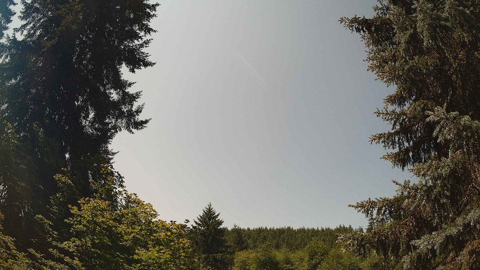 Pacific Northwest skyline timelapse frame from Jul 13th, 2026 at 12:15 PM