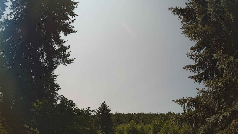 Pacific Northwest skyline timelapse frame from Jul 13th, 2026 at 1:00 PM