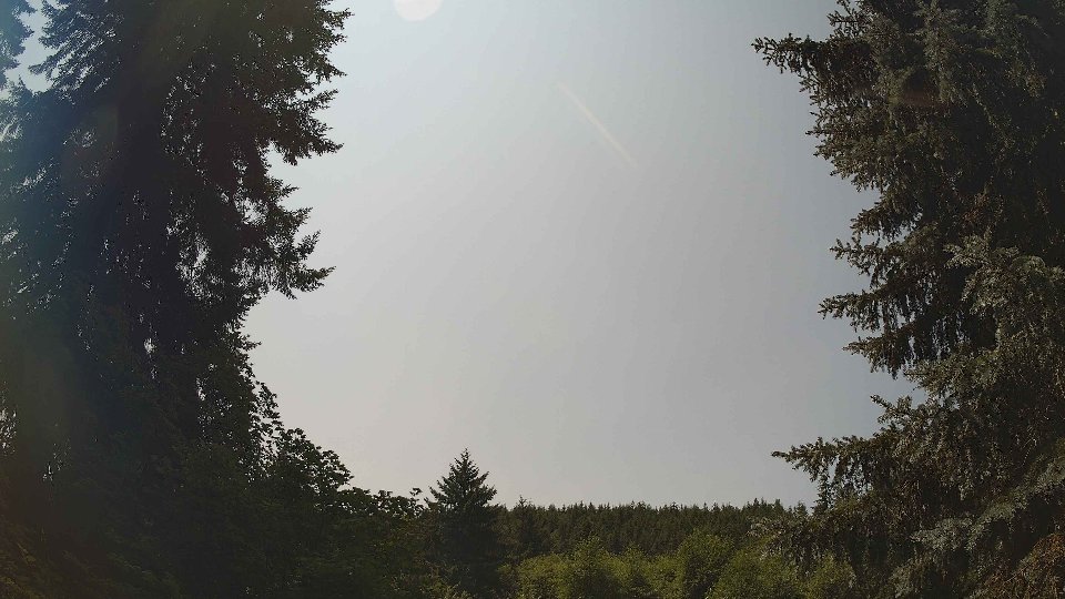 Pacific Northwest skyline timelapse frame from Jul 13th, 2026 at 1:15 PM