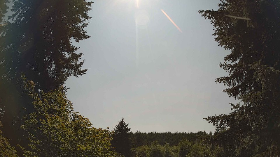 Pacific Northwest skyline timelapse frame from Jul 13th, 2026 at 2:45 PM