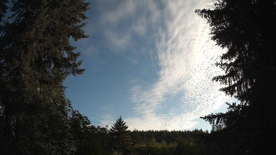 Pacific Northwest skyline timelapse frame from Jul 13th, 2026 at 7:15 PM