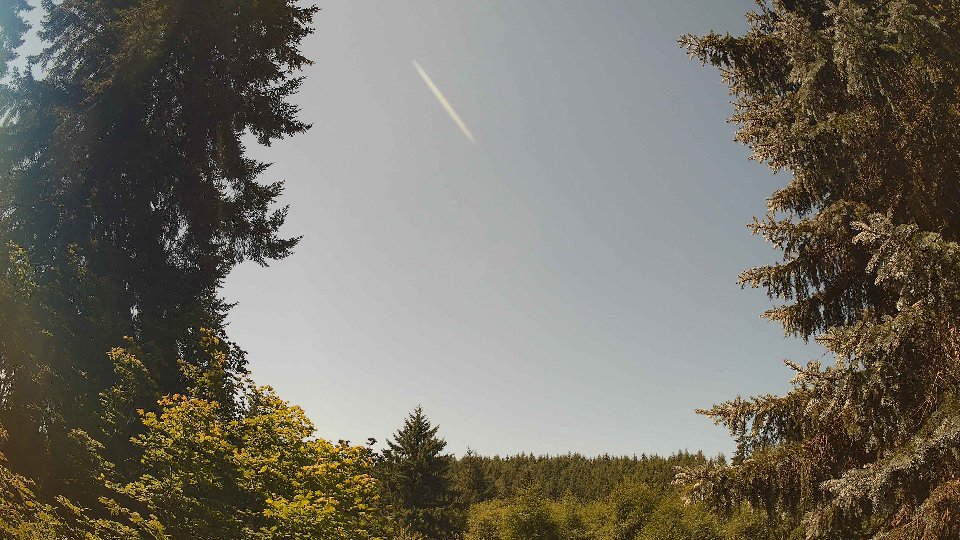 Pacific Northwest skyline timelapse frame from Jul 14th, 2026 at 12:15 PM