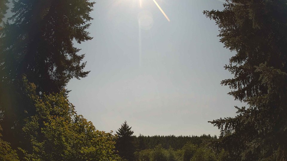 Pacific Northwest skyline timelapse frame from Jul 14th, 2026 at 2:45 PM