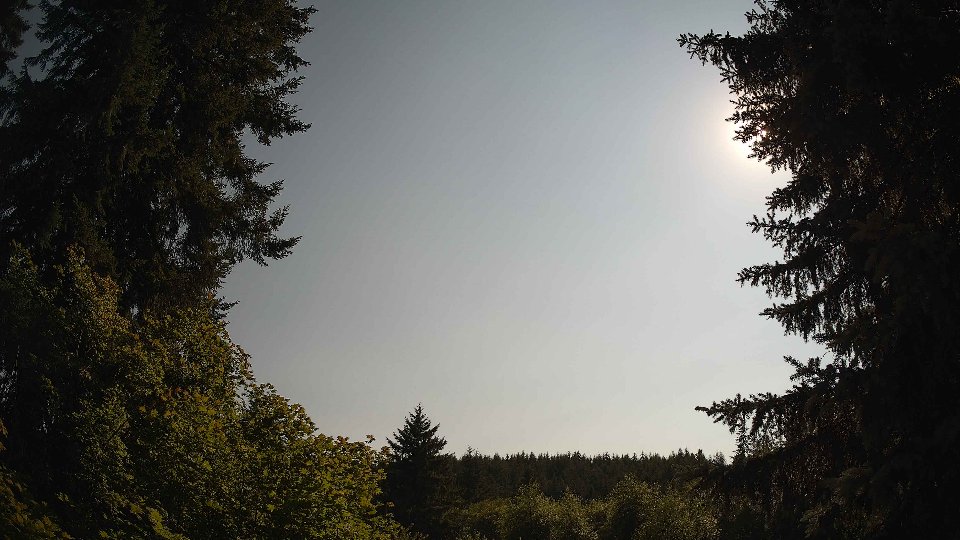 Pacific Northwest skyline timelapse frame from Jul 14th, 2026 at 5:00 PM