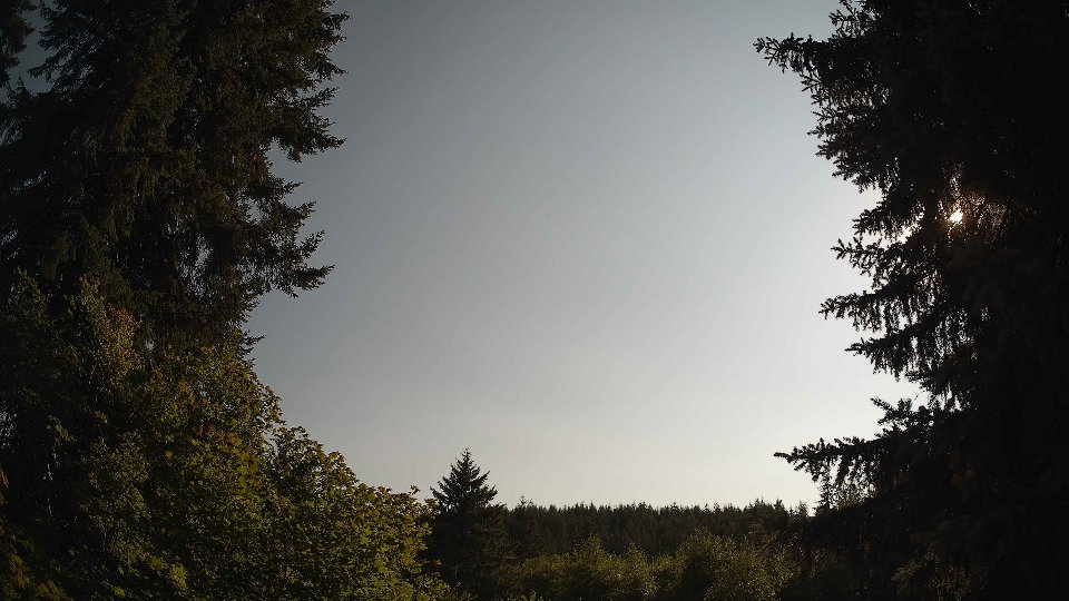 Pacific Northwest skyline timelapse frame from Jul 14th, 2026 at 5:45 PM