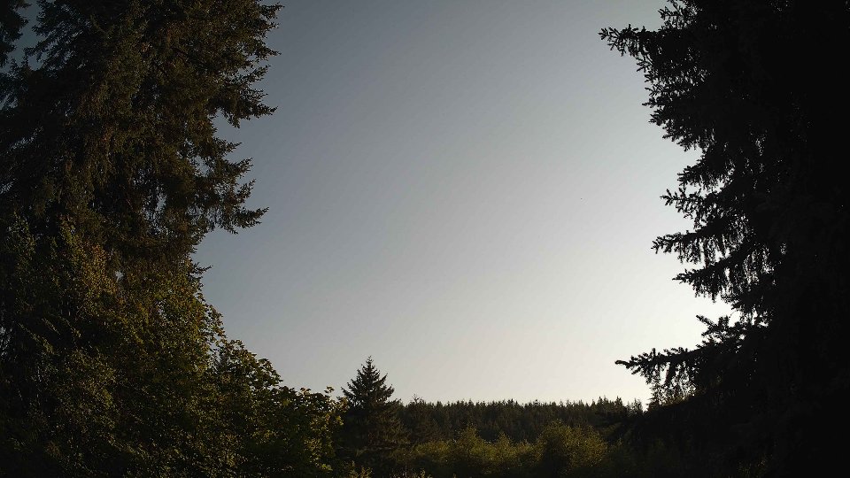 Pacific Northwest skyline timelapse frame from Jul 14th, 2026 at 6:45 PM