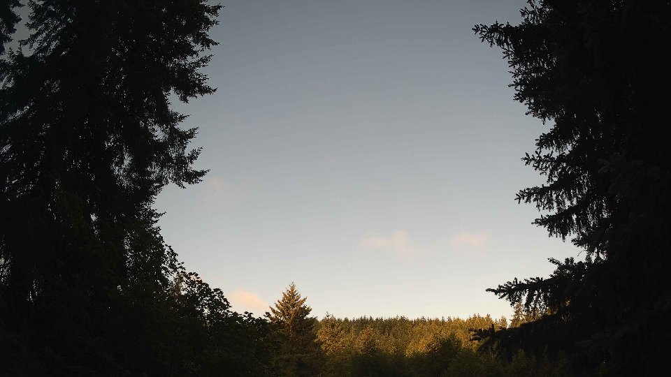 Pacific Northwest skyline timelapse frame from Jul 15th, 2026 at 6:45 AM