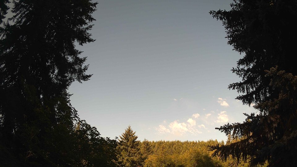Pacific Northwest skyline timelapse frame from Jul 15th, 2026 at 8:15 AM