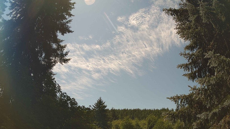 Pacific Northwest skyline timelapse frame from Jul 15th, 2026 at 1:15 PM