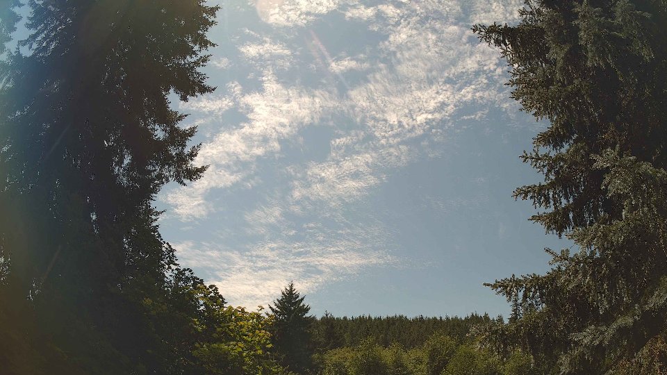 Pacific Northwest skyline timelapse frame from Jul 15th, 2026 at 1:30 PM