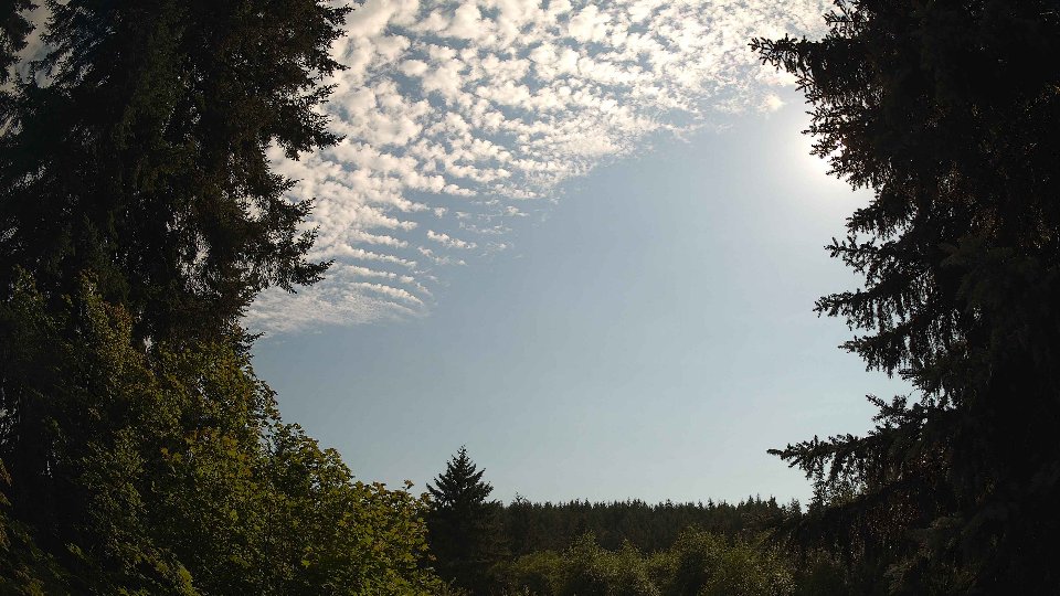 Pacific Northwest skyline timelapse frame from Jul 15th, 2026 at 5:00 PM