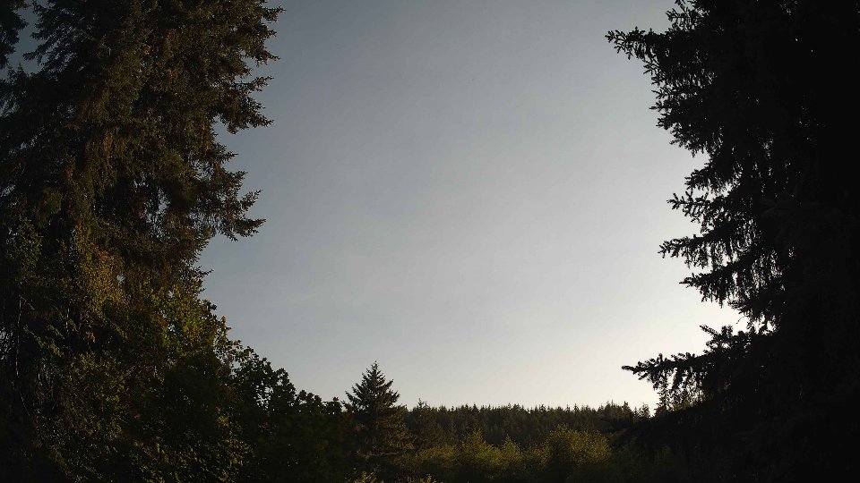 Pacific Northwest skyline timelapse frame from Jul 15th, 2026 at 7:00 PM