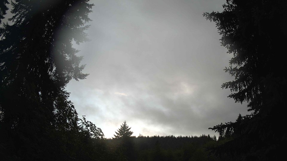 Pacific Northwest skyline timelapse frame from Jul 16th, 2026 at 7:00 AM