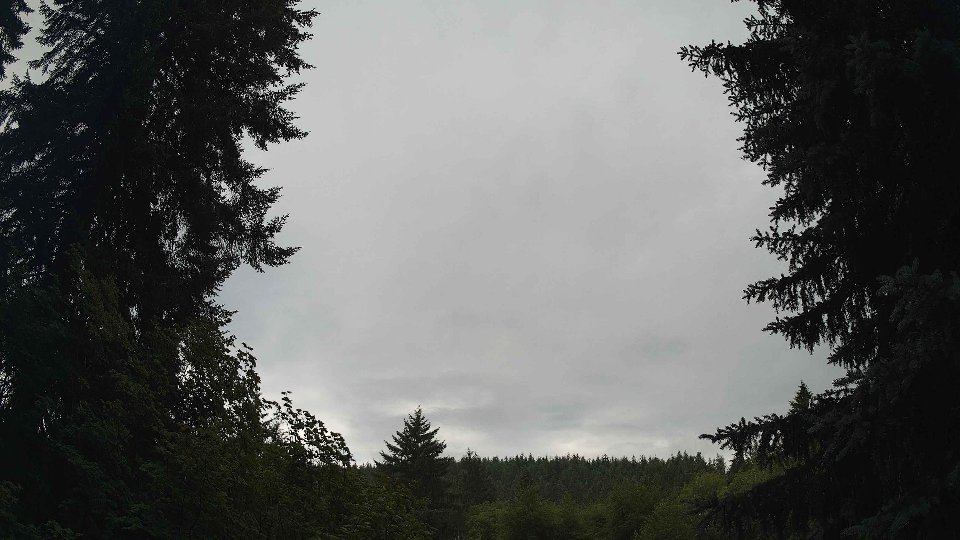 Pacific Northwest skyline timelapse frame from Jul 16th, 2026 at 9:45 AM