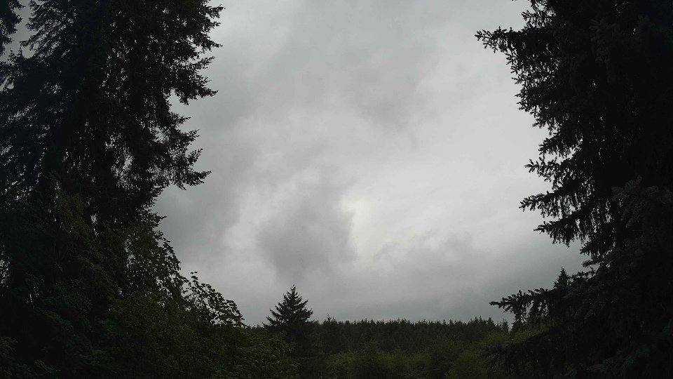 Pacific Northwest skyline timelapse frame from Jul 16th, 2026 at 11:15 AM