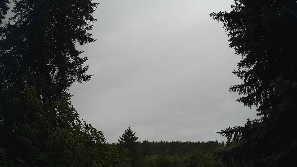 Pacific Northwest skyline timelapse frame from Jul 16th, 2026 at 12:00 PM