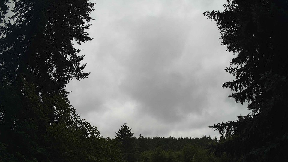 Pacific Northwest skyline timelapse frame from Jul 16th, 2026 at 1:15 PM